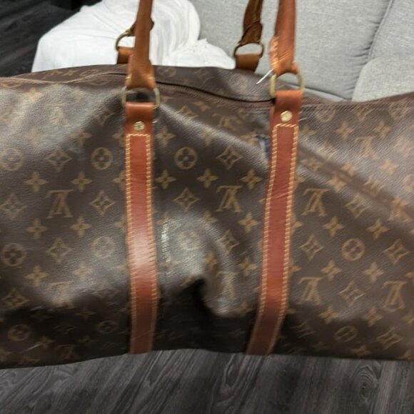 🤞LAST DROP🤞🚻LOUIS VUITTON AUTHENTIC KEEPALL DUFFLE BAG - Picture 5 of 16